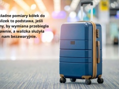 Jak wymienić kółka w walizce — poradnik krok po kroku
