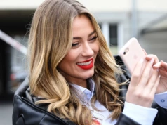 Gwiazda telewizji uciekła z Dubaju. Zdjęcie z samolotu