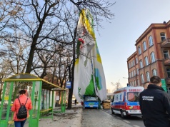 Tragiczny wypadek balonu w centrum Zielonej Góry