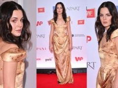 Orły 2026. Agata Turkot bryluje w złotej sukni jak z "Bridgertonów". Klasa? (ZDJĘCIA)