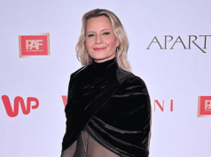 Stylowa Małgorzata Kożuchowska na gali Orłów odsłoniła brzuch