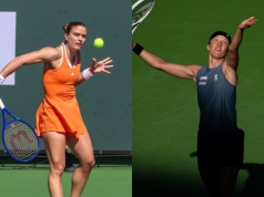 Rywalka aż uderzyła rakietą. Ależ widok na meczu Świątek