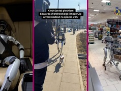 Ktoś kupił robota w cenie auta i zaczepia ludzi. Nowy bohater polskiego TikToka