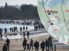 Pojawia się skaza na pogodowej mapie. Zacznie przelotnie padać