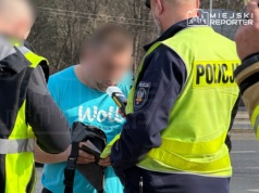 Pijany Ukrainiec wjechał w tył innego auta na Białołęce