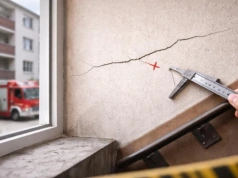 Alarm o „walących się budynkach”. Zgłoszenie o pękających ścianach