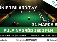 Legnicki Turniej Bilardowy w Sky Games