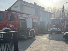 Pożar kotłowni w Szepietowie. Na szczęście nikt nie ucierpiał