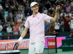 Jannik Sinner przetrzymał napór wielkiego talentu. Rekordowe zwycięstwo Włocha