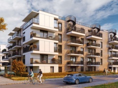 Tereny postindustrialne zmieniają się w zieloną enklawę. A w niej mieszkania