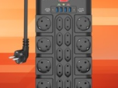 Jedna listwa by podłączyć wszystko. Sprzęt firmy BEVA z 18 gniazdami i 6x USB za 118,56 zł w Amazon PL