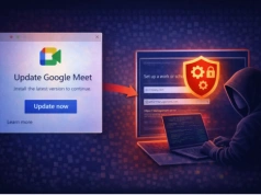 Jedno kliknięcie w fałszywą aktualizację Google Meet może pozbawić nas kontroli nad komputerem