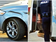 Pijacki rajd 35-latka po ulicach i chodnikach Ustki zakończyli… strażacy. Kierowca miał 2,5 promila