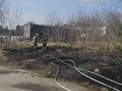 Dramat w Pionkach. 50-latek walczy o życie. Był w samym środku ognia