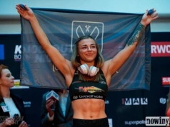 Walka o mistrzostwo świata. Lauga Grzyb na ringu w jastrzębskiej hali