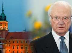 Król Szwecji zabrał do Polski nietypowy bagaż. Przywiózł go promem