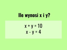 Zagadka dnia. Dwa krótkie równania, a ludzie liczą je kilka razy. Przyjmujesz wyzwanie?