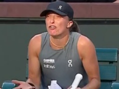 Świątek rzuciła ręcznikiem i wybuchła. Przekleństwa w kierunku sztabu