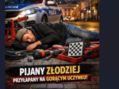 Pijany złodziej wpadł przez własną… drzemkę