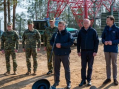 Podlasie. System antydronowy na granicy z Białorusią uruchomiony