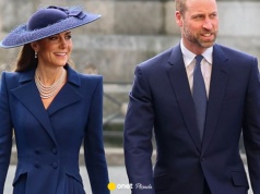 Krok po kroku ku koronie. William i Kate powitają prezydenta Nigerii