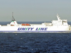 Ostatnia podróż promu Gryf w barwach Unity Line