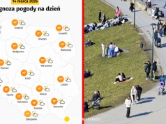 Za sprawą efektu fenowego temperatura mocno dziś wystrzeli. Oto nowa prognoza