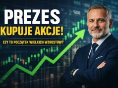 95% krach i zakupy akcji przez prezesa spółki z GPW! Przełomowe wybicie przy najwyższych obrotach od 400 sesji!