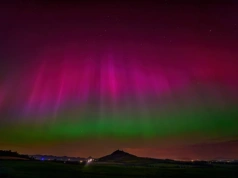 Ekspert o szansach na obserwację zorze polarnej w Polsce. „Jeśli składowa ułoży się korzystnie”