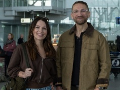 Kossakowski skutecznie unika mediów. Dla nich zrobił jednak wyjątek. Uczestnicy "Down the road" nie posiadali się z radości