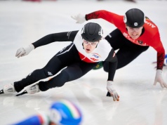 MŚ w Short Tracku: Felix Pigeon na 7 miejscu na dystansie 500 metrów!