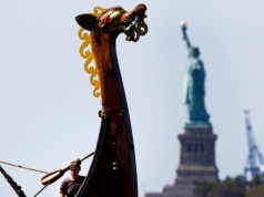 Na mundial do USA chcą dostać się... statkiem wikingów