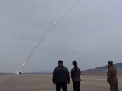 Korea Północna wystrzeliła rakiety. Kim Dzong Un pojawił się osobiście