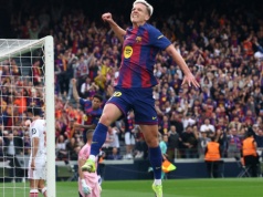 Siedem goli w Barcelonie. Robert Lewandowski zmarnował doskonałą okazję