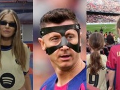 Anna Lewandowska stawiła się z KLARĄ i LAURĄ na meczu. Dzięki takiemu wsparciu drużyna Roberta wygrała? (FOTO)