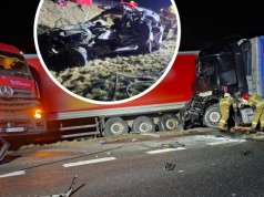 Koszmarny wypadek na "starej trójce" pod Gorzowem. Nie żyją dwie osoby