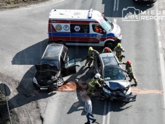 Oplem nie ustąpiła pierwszeństwa. Wypadek na prostym skrzyżowaniu. Uszkodzone trzy pojazdy