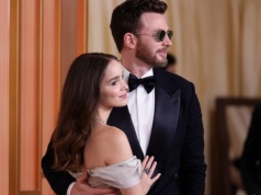 Chris Evans i Alba Baptista na Oscarach. Pierwszy raz od narodzin córki