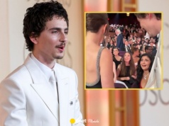 Tego nie pokazały kamery. Tak zachowali się Timothée Chalamet i Kylie Jenner na Oscarach