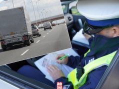 Mandat za jazdę środkowym pasem to nie mit. Takie są przepisy