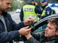 Chciał jechać, mimo stanu upojenia alkoholowego. Powstrzymał go mieszkaniec powiatu sokołowskiego