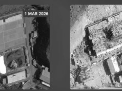 Widziane z orbity: irański ośrodek rakietowy po uderzeniu USA