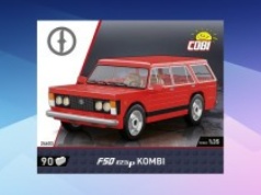Wyprzedaż klocków COBI Cars w Empiku. Duży Fiat Kombi oraz VW Golf GTI już od 44,99 zł!