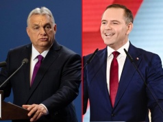 Karol Nawrocki u Viktora Orbana. Gorąca dyskusja po wizycie na Węgrzech. Wymowne zdj…