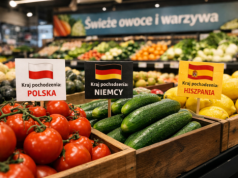 Flagi na owocach i warzywach. Konsumenci chcą wiedzieć, co kupują