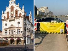 Szlaban na łączniku usunięty. Miasto tłumaczy decyzję i odpowiada na protest mieszkańców
