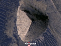 Wygląda jak starożytna piramida. Tajemnicza struktura na Marsie burzą w szklance wody