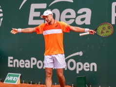Tenis ziemny: Kamil Majchrzak żegna się z turniejem w Miami.