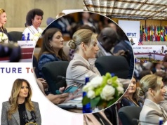 Marta Nawrocka w Waszyngtonie u boku Melanii Trump. ZOBACZ ZDJĘCIA