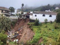 Stan wyjątkowy na Gran Canarii. Restauracja zawaliła się po ulewach